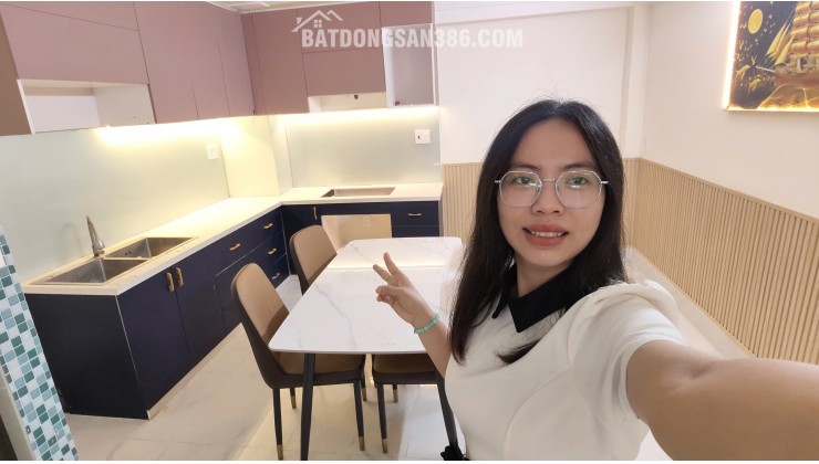 Nhà 4 tầng 49M2 full nội thất ngay Hương Lộ 3, hẻm xe hơi, chỉ nhỉnh nhẹ 6Đ